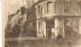 Cpa Photo  Coulonges Sur L'autize Hotel Du Grand Cerf Aux Quatre Coins - Coulonges-sur-l'Autize