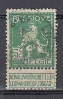110 Gestempeld LOO-TEN-HULLE - COBA 15 Euro - 1912 Pellens