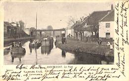 Anderlecht - Le Pont (animée, Péniche, Précurseur 1900) - Anderlecht