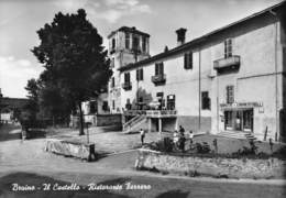 0288 " BRUINO - IL CASTELLO E IL RISTORANTE FERRERO  " .- CART. ORIG. NO SPED. - Cafés, Hôtels & Restaurants