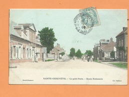 CPA  - Sainte Geneviève  - Le Petit Paris  - Route Nationale - Sainte-Geneviève