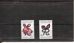 (100 Stamps - 14-11-12018) Christmas Island - Chinese New Year - 2011 - Christmas Island