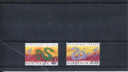 (100 Stamps - 14-11-12018) Christmas Island - Chinese New Year - Snake - Christmas Island
