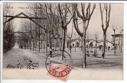 Cpa Carte Postale Ancienne - Irun Plaza Dei Ensanche 1907 - Guipúzcoa (San Sebastián)