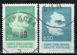 CY TR+ Türkisch Zypern 1978 Mi 63 65 Atatürk - Used Stamps