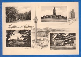 Deutschland; Kyffhäuser; Gebirge; Multibildkarte - Kyffhäuser