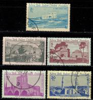 CY TR+ Türkisch Zypern 1980 Mi 85-89 Bauwerke - Used Stamps