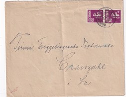 NORVEGE 1926 LETTRE DE OSLO CACHET BUREAU AMB. - Storia Postale