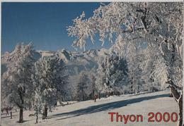 Thyon 2000 - Les Collons - Veysonnaz -. Les Champs De Ski Et Les Alpes Bernoises - Veysonnaz