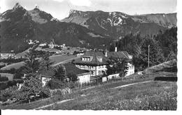 FRIBOURG Foyer De Montbarry Gruyères Dents De Broc Du Chamois Et Bourgoz.Circulé Le 11.01.1965 - Glasson Bulle - Broc