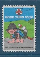 Vignette Danemark, 1995, Scoutisme - Vignette [ATM]