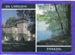 Carte Postale 87. Panazol  Le Chateau Et L'étang Très Beau Plan - Panazol