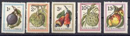 Cuba 1963 YT 681/5 Fruits, Flora Set MNH - Fruits