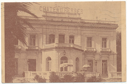 NICE - Château Ferber, Hôtel Pension - Cafés, Hotels, Restaurants