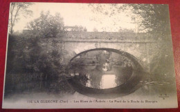 La Guerche Rives Aubois Route De Bourges (RARE) - La Guerche Sur L'Aubois