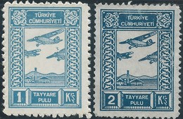 Turchia Turkey 1930/39 AERO AVIATION PLANES CINDERELLA, REVENUE - Not Used  - Rare - Neufs