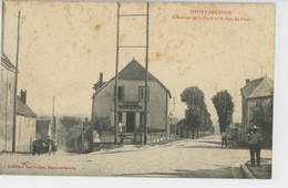 NEUVY SAUTOUR - L'Avenue De La Gare Et La Rue Du Four - Neuvy Sautour