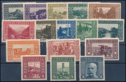 ** * 1906 Bosznia Kis Jubileumi Sor 12 1/2 Fogazással, Két Kis értéken, A 30 és 40 Helleren Betapadás, A Több Szép Posta - Other & Unclassified