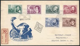 1952 1848-as Szabadságharcosok FDC, Néhány érték 12:12 Fogazással (~ 25.000) - Altri & Non Classificati