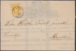 1867 2kr Gyászjelentésen 'JOLSVA' - Beretke - Autres & Non Classés