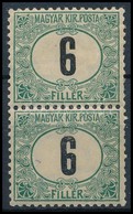 ** * 1903 Zöldportó 6f Pár, 1 Bélyeg Falcos (12.000) - Other & Unclassified