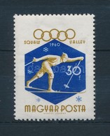 ** 1960 Téli Olimpia 30f ,,bekötött Ujj' Lemezhiba - Altri & Non Classificati