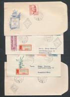 1960 Arcképek (II.) 11db Vágott Bélyeg Futott FDC-n Is (8.600) - Other & Unclassified