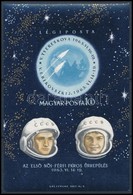 ** 1963 Az Első Női-férfi Páros űrrepülés Vágott Blokk (4.500) - Autres & Non Classés