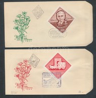 1963 Nagy Idők - Nagy Események 2db Vágott Bélyeg FDC-n (3.600) - Sonstige & Ohne Zuordnung