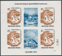 ** 1973 Európai Biztonsági és Együttműködési Konferencia Helsinki Vágott Blokk (25.000) - Altri & Non Classificati