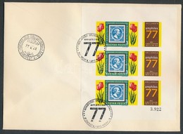 1977 Amphilex Vágott Kisív FDC-n (4.000) - Sonstige & Ohne Zuordnung