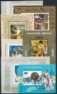 O 1967-1980 7 Db Klf Vágott Blokk (30.000) - Used Stamps