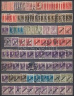 ** * O 1915-1924 285 Db Bélyeg, Benne 14 Klf Teljes Sor Többpéldányokkal,  Eltérésekkel,  2 Db Nagyalakú Berakólap 3 Old - Used Stamps