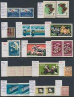 ** O Magyar Nyomdahibás Bélyegekből összeállítás Berakólapon, Több Szerepel A Katalógusban Is - Used Stamps