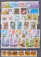 ** Magyar Sorok Gyűjteménye 1981-1993 10 Lapos Közepes Berakóban / Collection Of Sets And Singles 1981-1993 In Medium Si - Gebraucht