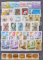 ** Magyar Sorok Gyűjteménye 1981-1993 10 Lapos Közepes Berakóban / Collection Of Sets And Singles 1981-1993 In Medium Si - Used Stamps
