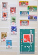 ** Sorok és Blokkok A 70-es 80-as évekből 20 Lapos Schaubek Csavaros Berakóban - Used Stamps
