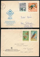 Kb 160 Db Képes Bélyegekkel Bérmentesített Küldemény Az 1970-es, 1980-as évekből (közte, Féláras és Szelvényes Bélyegek) - Used Stamps