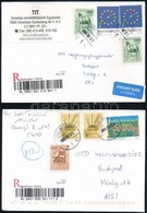 1995-2001 100 Db Küldemény Vonalkódos Ajánlási Ragjeggyel - Used Stamps