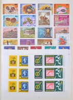 ** 1980-1987 2 Példányos Szép Magyar Gyűjtemény 12 Lapos Philux A/4 Berakóban. Magas Katalógus érték!! / Nice Double Col - Used Stamps