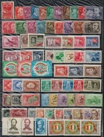 ** 1948-1974 Sorok, önálló értékek 2 Db A/4 Berakólapon (cca. 31.000) - Usados