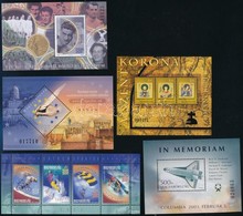 ** O Blokk, Kisív Tétel Az 1990-2000-es évekből, Magas Katalúgus és Névérték - Used Stamps