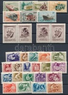 ** Sorok és önálló értékek 1954-1956 (28.200) + Blokkok A 60-70-es évekből (13.000) - Used Stamps