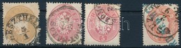 O 1861 5kr + 1863 2 X 5kr + 15kr Stecklapon - Used Stamps