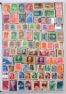 O 1900-1946 446 Db Bündli, Közte Képesek Is. Szép Régi Tétel 5 Db Papírtálcán. - Used Stamps