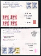 1995-2001 60 Db Küldemény Csak Repüléstörténet Bélyeggel, Benne Néhány Ajánlott - Used Stamps