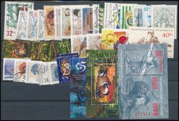 O 1996-1999 Kb. 150 Klf Bélyeg + 5 Db Blokk (komplett Sorok, Alkalmi Bélyegek) 4 Stecklapon (min. 19.000) - Used Stamps