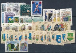 O 1996-1999 Kb. 150 Klf Bélyeg (komplett Sorok, Alkalmi Bélyegek) 4 Stecklapon  (min. 15.000) - Used Stamps