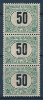 ** 1905 Zöldportó 50f ,,B' Hármascsík - Other & Unclassified