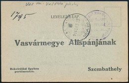 1916 Levelezőlap Rekvirálási ügyben 'BALTAVÁR' - Sonstige & Ohne Zuordnung